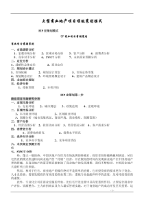 (绝对经典)大型商业地产项目策划模式DOC