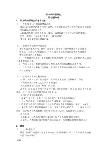 西方政治思想史重点