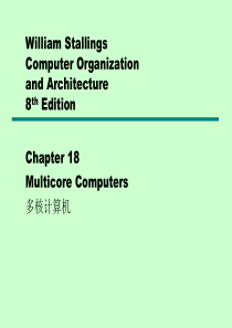18_Multicore Computers