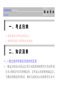 2011届高考英语一轮语法复习课件动词时态(1)