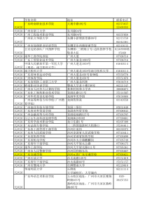 广州高校名单