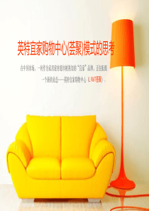 英特宜家购物中心(荟聚)模式的思考(157p)