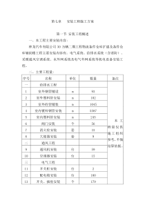 67安装工程施工方案