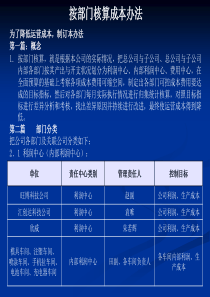 按部门核算成本办法 (3)