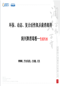 润兴牌单过硫酸氢钾消毒粉――生活污水