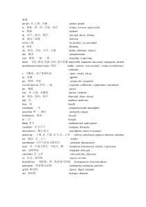 六级高频词根词缀