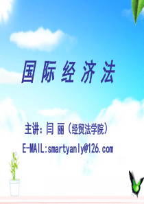 第一章 国际经济法概述