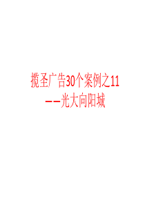 揽圣广告30个案例之11-13