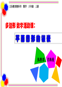 平 面 图 形 的 镶 嵌  公开课
