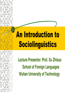 Chapter 2 Language, Dialects and Varieties