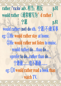 Go for it.新人教版九年级英语Unit11单词