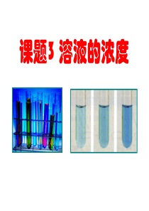 9.3溶液的浓度ppt