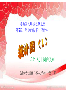 5.2统计图(1)