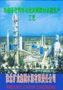 淮北矿业(集团)水泥公司2500t工艺介绍