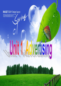 Book 4_U1_Reading 1 Advertising课件