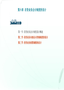 《会计制度设计》第六章