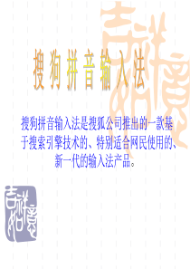 拼音输入法―soguo拼音