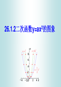 26.1.2二次函数图像与性质(第1课时)