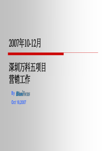 BFC 万科2007年10-12月品牌公关策略1018 (3)