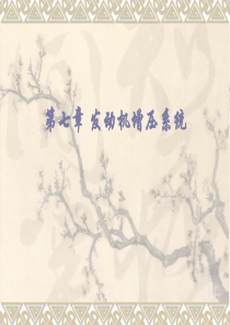 第七章 发动机增压系统讲