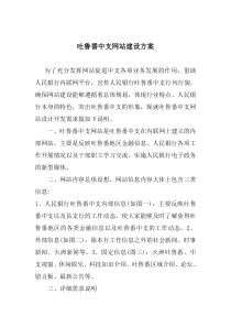 吐鲁番中支网站建设方案(doc 9)