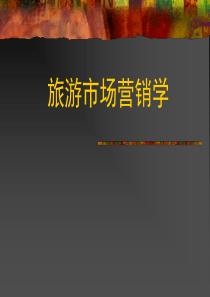 旅游消费者购买行为分析1