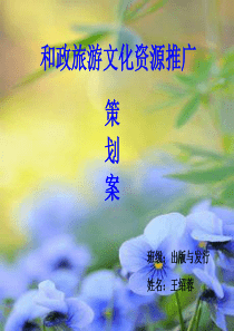 和政旅游文化资源