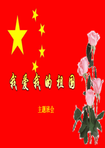 我爱我的祖国主题班会