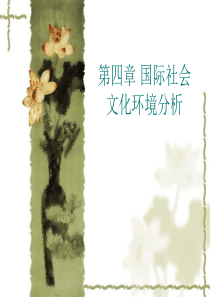 Chapter_04_国际社会文化环境分析