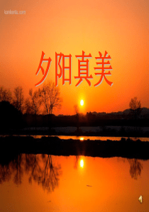23夕阳真美.ppt新