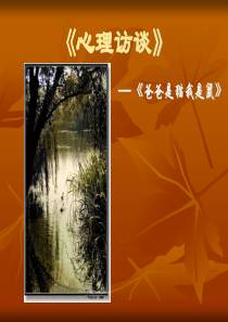 第六讲--反社会行为案例