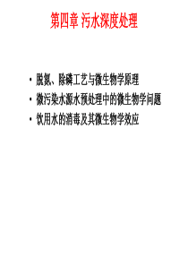 污水深度处理