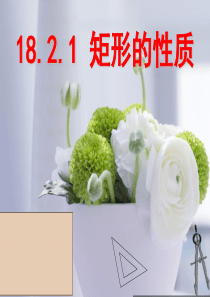 18.2.1 矩形的定义和性质  公开课
