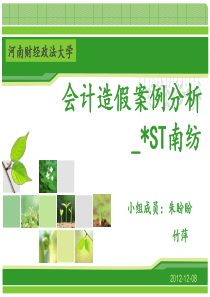 28会计造假案例分析