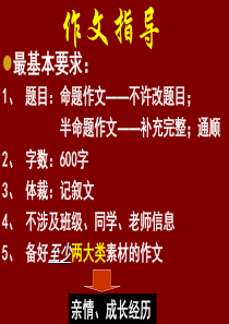 28八年级语文作文指导