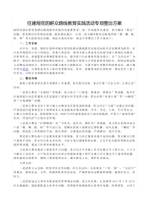 住建局党的群众路线教育实践活动专项整治方案