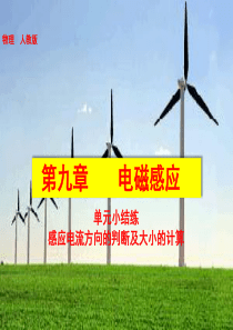 感应电流方向的判断与大小的计算..