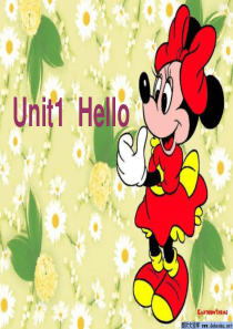 人教PEP版三年级英语上册Unit1_helloPPT课件 2