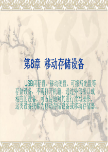 第4、5章补充  移动存储设备