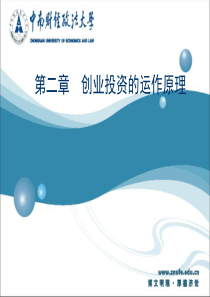 第二章  创业投资的运作原理