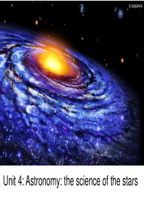 必须三unit4 Astronomy 词汇课件