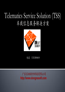 TSS车载信息服务解决方案20110425