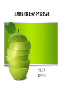 上海嘉定区商业地产基金投资方案
