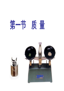 6.1《质量》课件