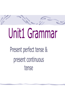 高中语法_现在完成时和现在完成进行时PPT