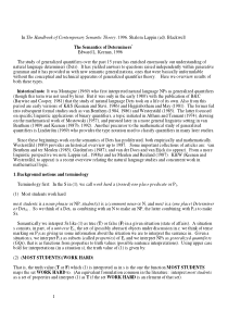 In The Handbook of Contemporary Semantic Theory. 1