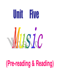 高一英语《unit_5_music》课件