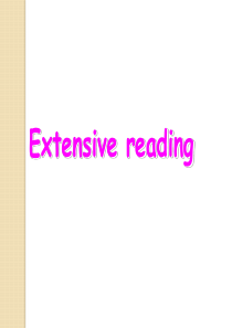 英语：unit5《theme-parks》课件extensive-reading(新人教版必修4)