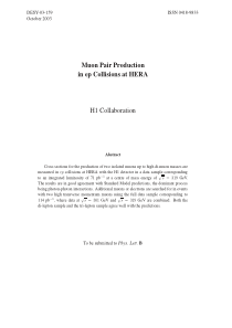 18Muon Pair Production in ep Collisions at HERA