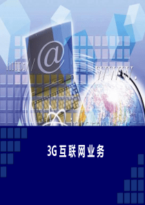 3G 互联网应用